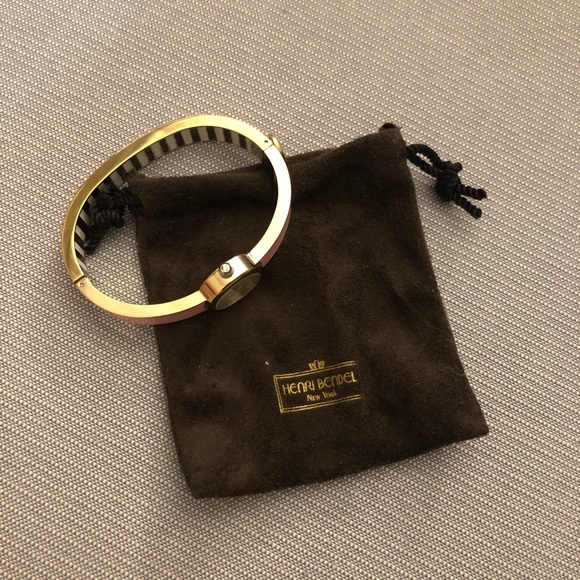 Henri Bendel pink/gold watch - Picture 2 of 8